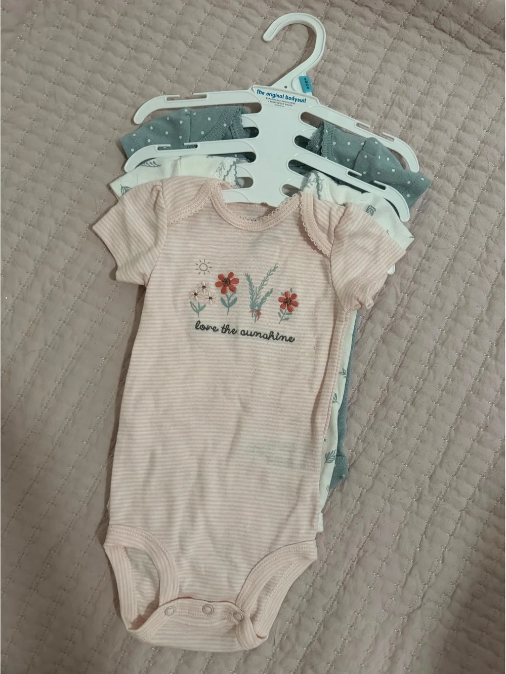 Carter’s Baby Girl Bodysuit Bundle – Size 6 Months